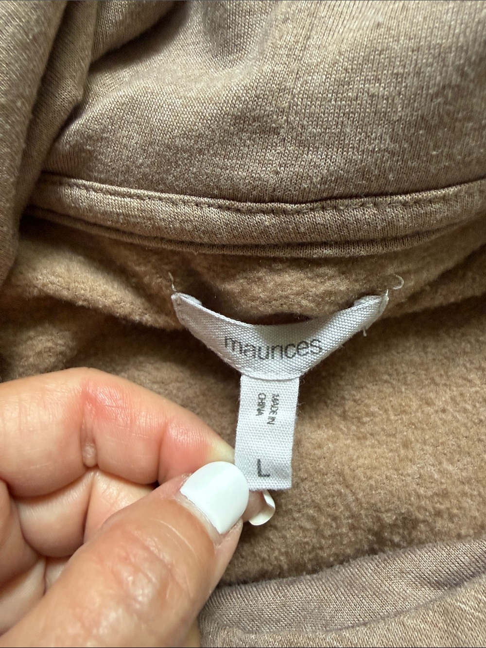 Maurice’s Casual Pullover Hoodie Style Size Large - Picture 2 of 4